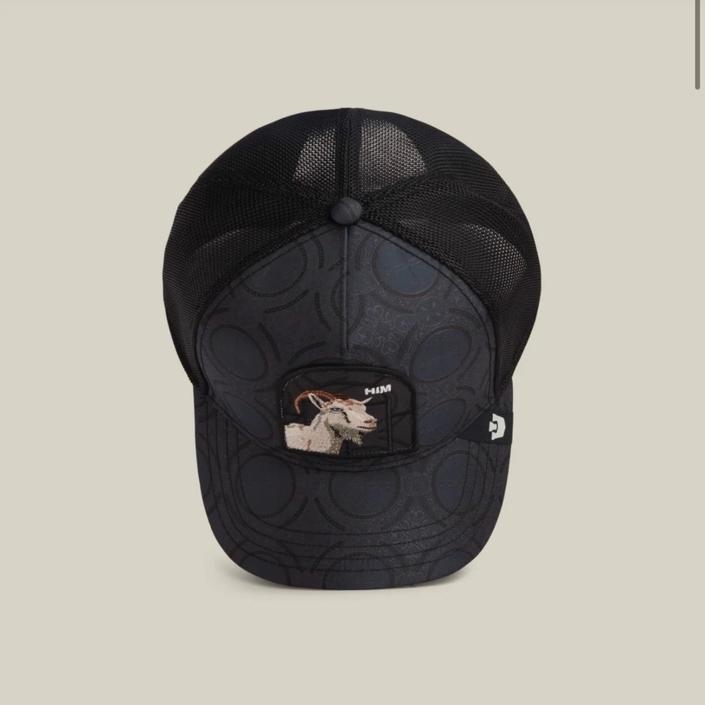Goorin Brothers “HYMN” Trucker Hat. Mesh Snapback Black/ Red NWT - Picture 10 of 12
